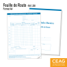Carnet Feuilles de Route A4