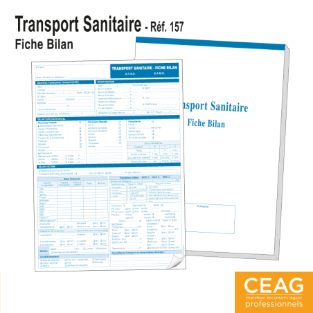Carnet Fiche Bilan ATSU SAMU