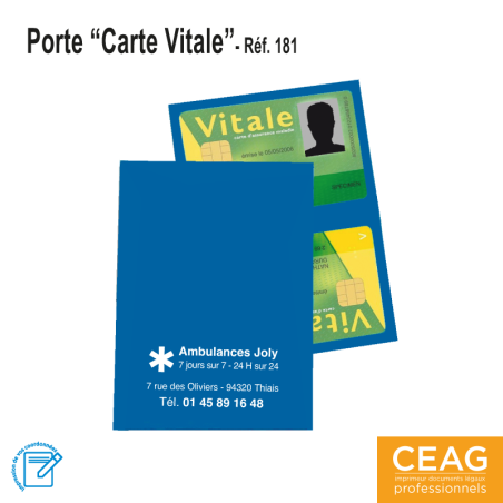 Porte Carte Vitale